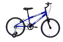 Bicicleta Aro 20 Infantil Mtb Boy Com Roda Lateral Cor Azul