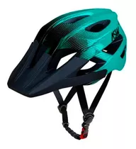 Capacete Ciclismo Bike Asw Accel Dots Verde Preto Tamanho P - M