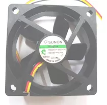 05 Peça Micro Ventilador 60x60 25mm Fan Cooler 12v