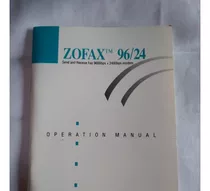 Manual (inglés) Placa De Fax Zofax 96/24 De Zoltryx