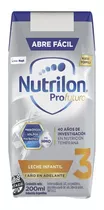 Leche Infantil Nutrilon Etapa 3 Para Bebe Niños De + 1 Año