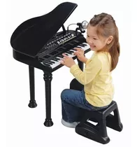 Piano Musical Winfun Para Niños, Juguete Con Micrófono 