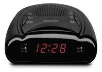 Radio Reloj Led Con Alarma Audiopro Color Negro