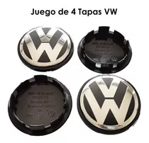 4 Tapas Centro De Rin Vw Jetta A6 A7, Bora, Tiguan, 65mm