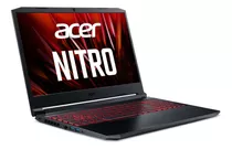 Notebookgamer  Acer Nitro 5 An515-57-77fj Negra 15.6 , Intel Core I7 11800h  8gb De Ram 1tb Hdd 256gb Ssd, Nvidia Geforce Gtx 1650 144 Hz 1920x1080px Windows 11 Home