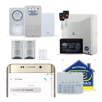 Kit Alarma Casa X-28 4zonas Inalámbrica Celular Domiciliaria