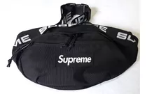  Riñonera Supreme Waist Bag Ss18 Usa Original Cordura Negro
