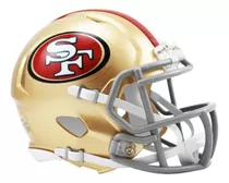 Mini Casco Riddell Nfl 49ers San Francisco Speed