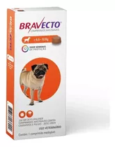 Bravecto Antipulgas E Carrapatos P Cães De 4,5 A 10 Kg Compr