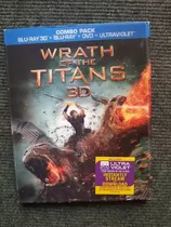 Pelicula Wrath Of The  Titans Nueva 3d Nluray