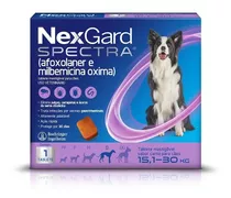 Nexgard Spectra Comprimido Proteção Completa 15,1 A 30 Kg