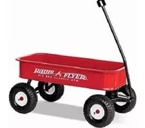 Carrinho De Puxar Radio Flyer Classic Big Red Wagon + Barato