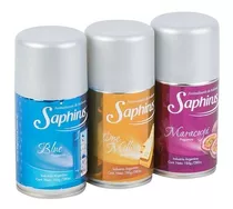 Fragancias Saphirus Pack 3 Unidades Repuestos Aromatizador