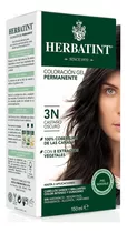 Kit Tinte Herbatint  Natural Coloración Gel Permanente Tono 3n Castaño Oscuro Para Cabello