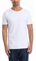 Camiseta Puro Algodon Manga Corta De Interclock