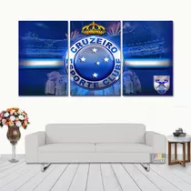 Quadros Decorativo Cruzeiro Esporte Clube  120x60 Lindo N4