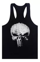 Musculosas Punisher Olimpicas Algodon Unicas Culturismo Gym!