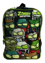 Mochila Zombie Infection Terror Hallowen Ideal 1 Y 2 Grado !