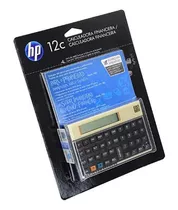 Calculadora Hp 12c Gold Dourada  C/manual Português