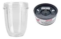 Vaso Nutribullet Con Aspas Semillas Original Chico 18 Oz