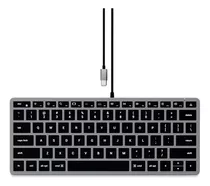 Satechi St-ucsw1m Teclado Slim X1 Wired Backlit For Mac 