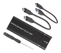 Adaptador Ssd M2 Nvme Pcie Case Externo Usb-c E Usb 3.0