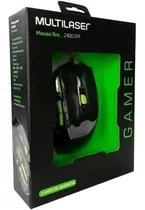 Mouse Gamer Multilaser  Fire Mo208 2400dpi