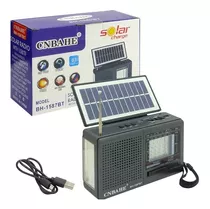 Radio Solar Recargable  Bluetooth