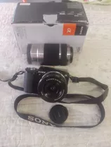 Camara Sony Alpha 5000/lente E 55-210mm / Trípode Manfrotto 