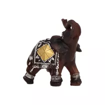 Elefante  Decorativo Con  Cuadrado 11cm De Alto