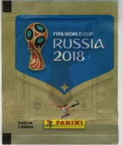 25 Sobres Cerrados Mundial Rusia 2018 Panini Version Brasil
