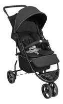 Carrinho Horus Tutty Baby 3 Rodas Berço Preto E Cinza 0-15kg