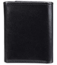 Cartera Triple Guess De Piel Para Hombre, Color Negro Chávez