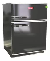 Heladera Bajo Mesada Neba Con Freezer 124l Negra A-128