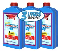 Menoscloro Kit 3 Litros Produto De Piscina