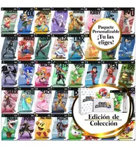 5 Tarjetas Nfc Amiibo Super Smash Bros + Empaque Oficial