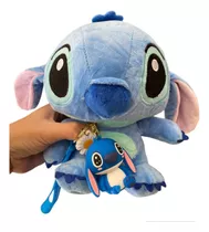 Peluche Angel O Stitch 22cm Con Llavero