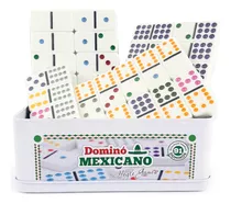 Domino Mexicano 91 Peças Com Trilho E Trenzinhos Hoyle Game