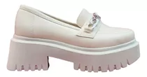 Mocasin Zapato Mujer Moda Plataforma