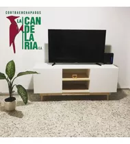 Centro De Entretenimiento Tv Moderno Minimalista 