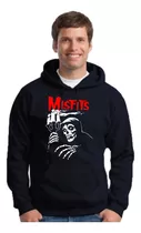 Buzo Canguro Misfits - Hoodie Con Capucha Unisex