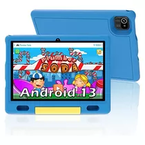 Tablet Niños Android 13 De 10.1 Pulgadas Funda Convert...