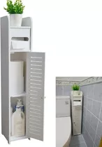 Estante De Baño Organizador 3 Compartimientos Blanco 