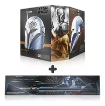 Kit Star Wars Capacete Eletrônico E Sabre De Luz - Hasbro