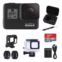 Câmera Gopro Hero7 Black Original 4k Chdhx-701 Ntsc/pal Kit