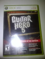 Juego Guitar Hero 5 Juego Original - Usado Para Xbox 360