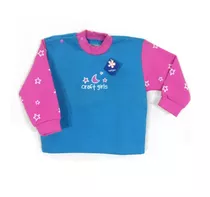 Buzo Bebe Craft Girls Frisado Niñas