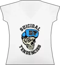 Blusa Dama Suicidal Tendencies Punk Camiseta Bca Urbanoz