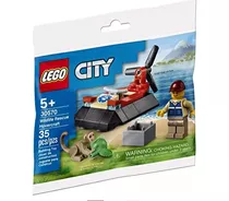 Hovercraft De Resgate De Vida Selvagem Lego City 30570