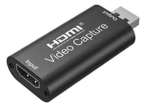 Tarjeta De Captura De Video Hdmi Usb 4k, Grabación Dslr Hd,